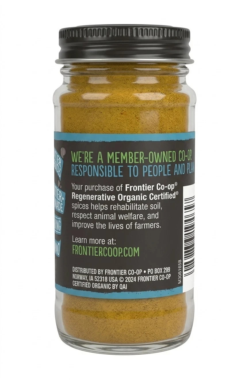 Frontier Co-op Turmeric, Ground, Regenerative Organic Certified® 1.41 oz