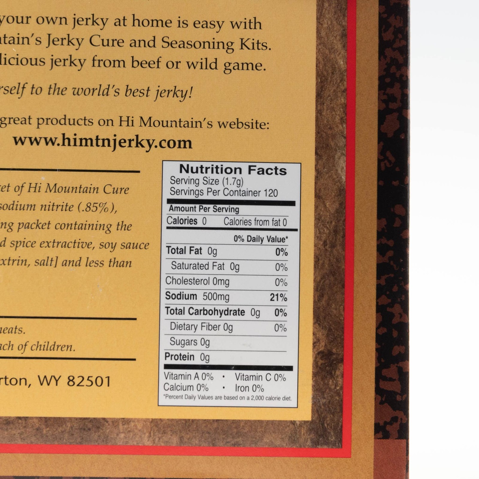 Hi Mountain Jerky Seasoning and Cure Kit | ORIGINAL 7.2 Ounce (Pack of 1)