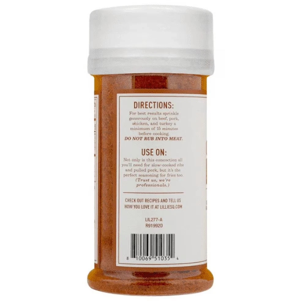 Lillie’s Q Carolina Dirt BBQ Rub – Carolina BBQ ,Pulled Pork & Chicken, 6 oz