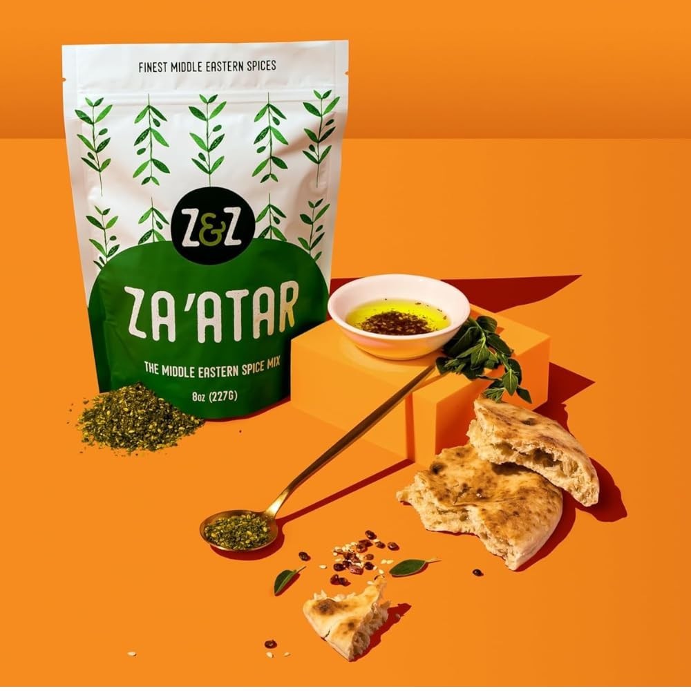 Versatile 8 Oz Za’atar Spice for Breads, Salads & Chicken – Authentic Flavor