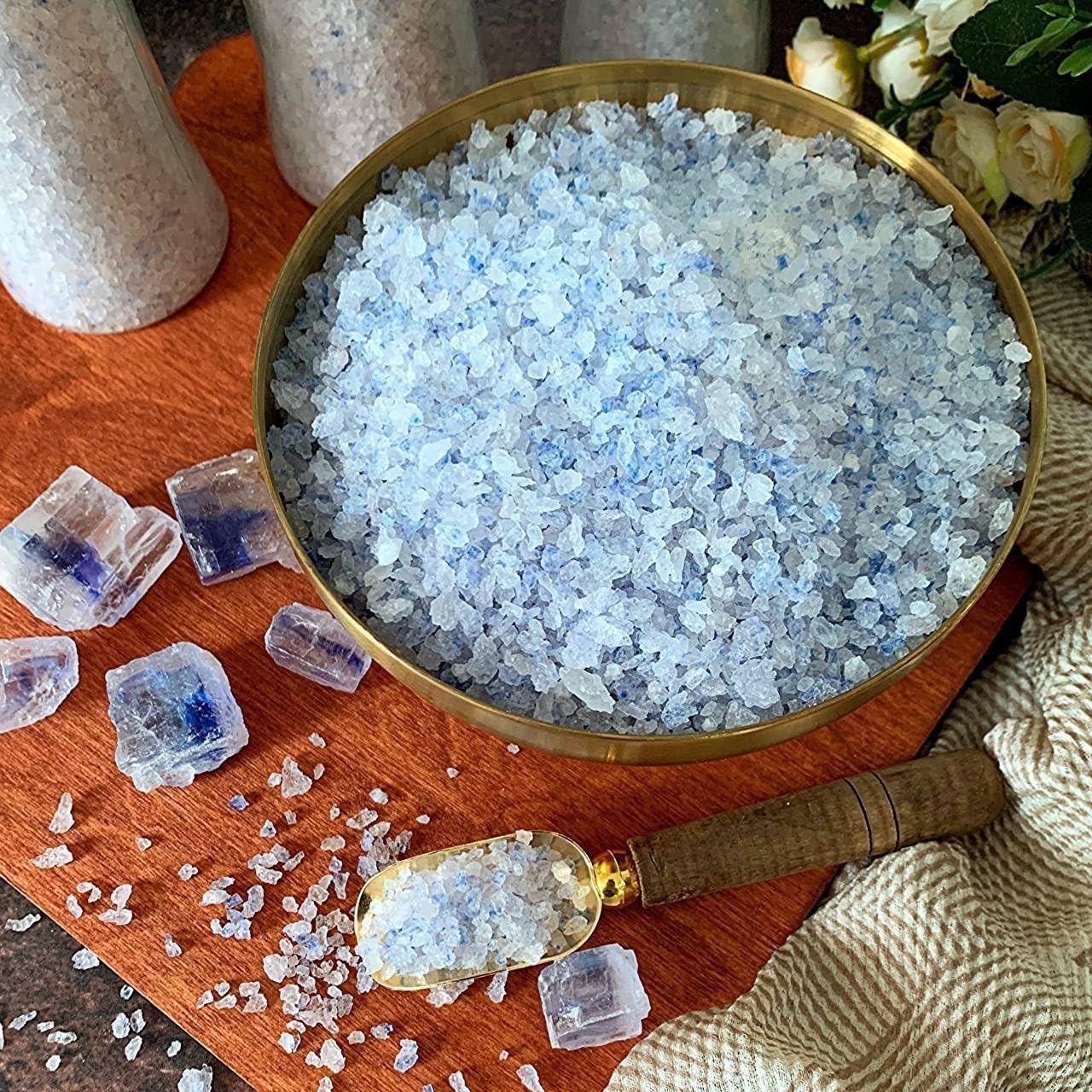 Ancient Blue Salt – Rare Mineral Treasure | High Potassium, Low Sodium, Pure & U