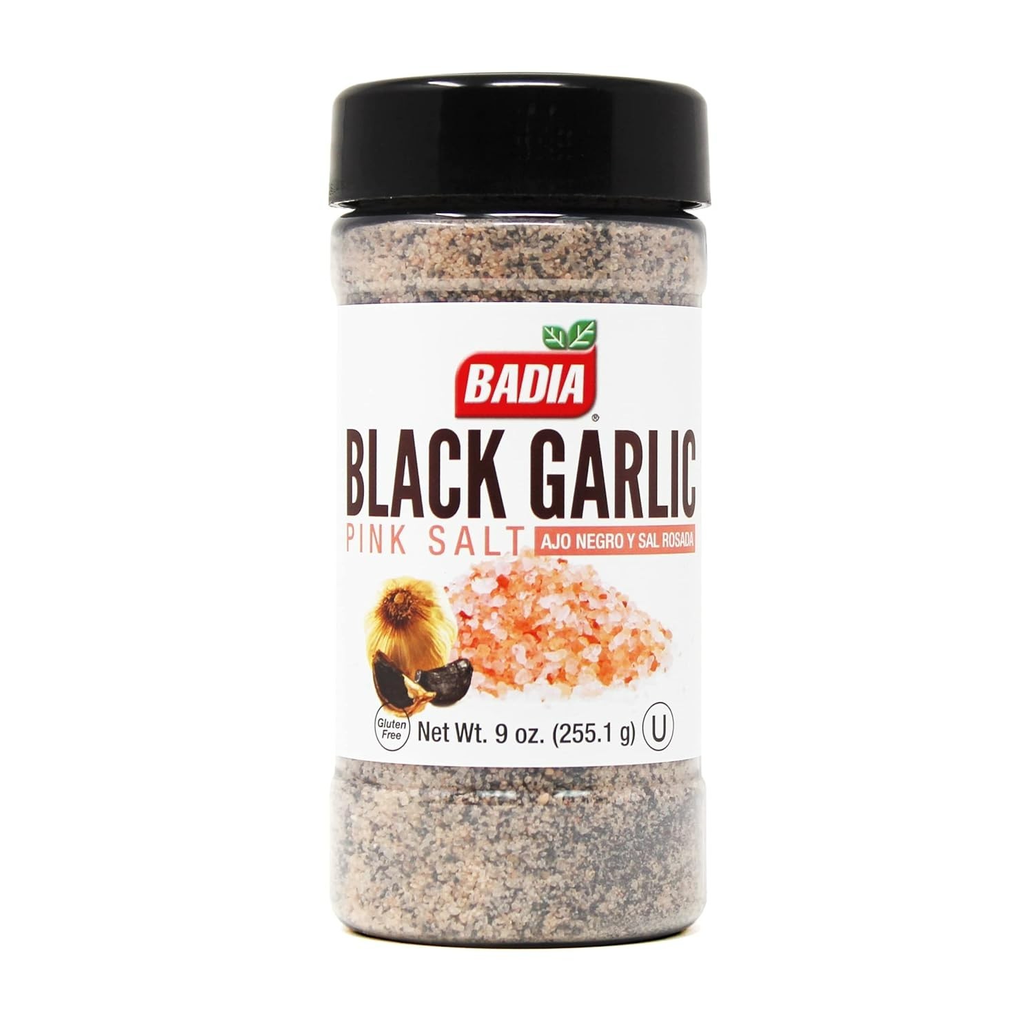 Badia® Black Garlic Pink Himalayan Salt / Ajo Negro y Sal Rosada 9 oz KOSHER