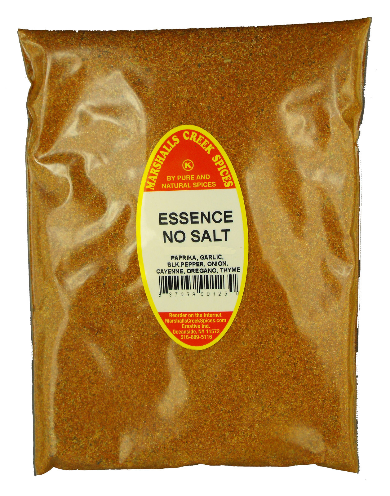 Marshalls Creek Spices ESSENCE-NO SALT (COMPARE TO ESSENCE OF EMERIL) REFILL ?