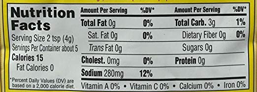 Sunbird Fried Rice Seasoning Mix, No MSG, 0.74 Ounce