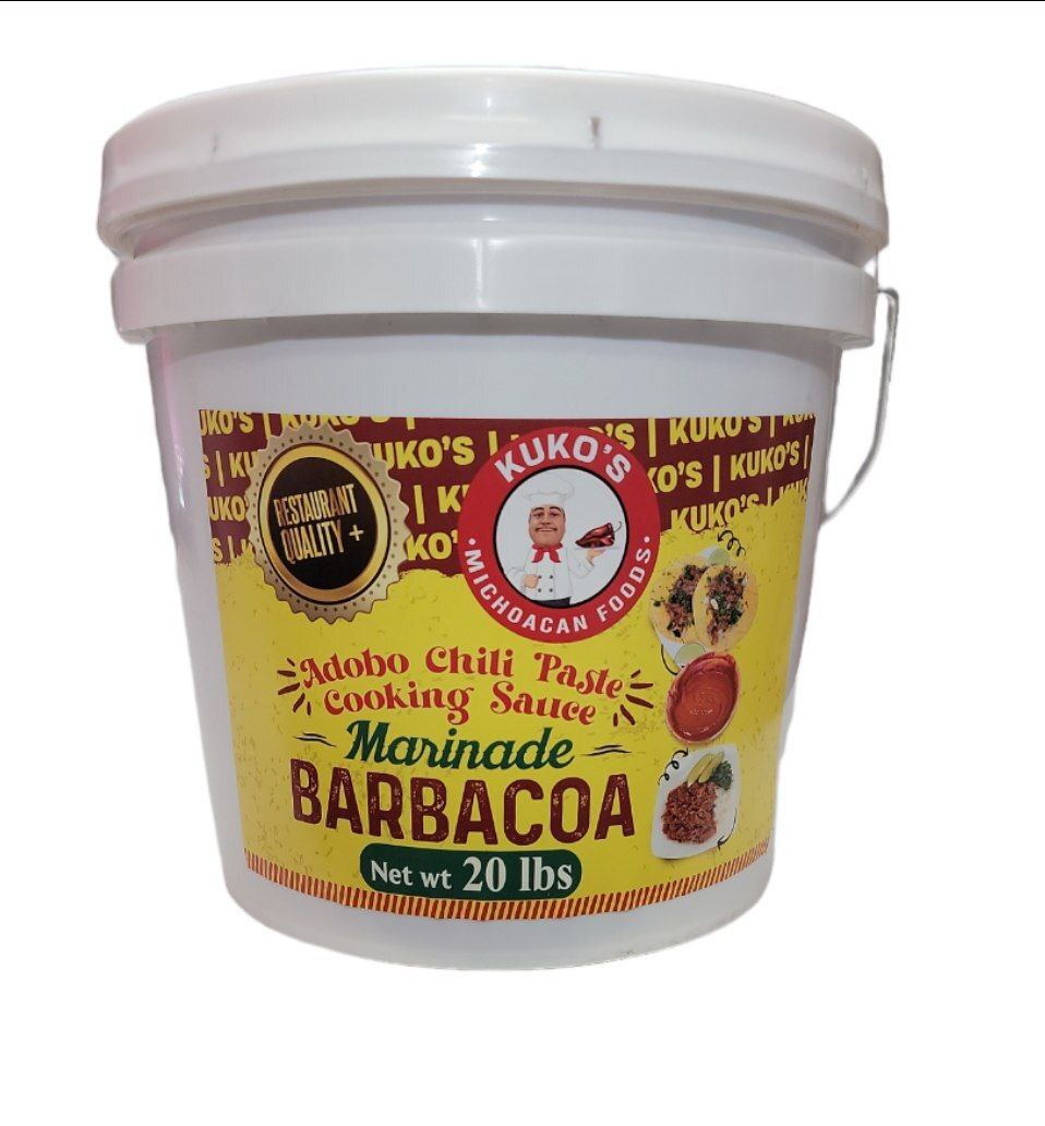 1 One adobo Al Pastor birria Barbacoa Chili paste 1 marinade cooking sauce 20lbs
