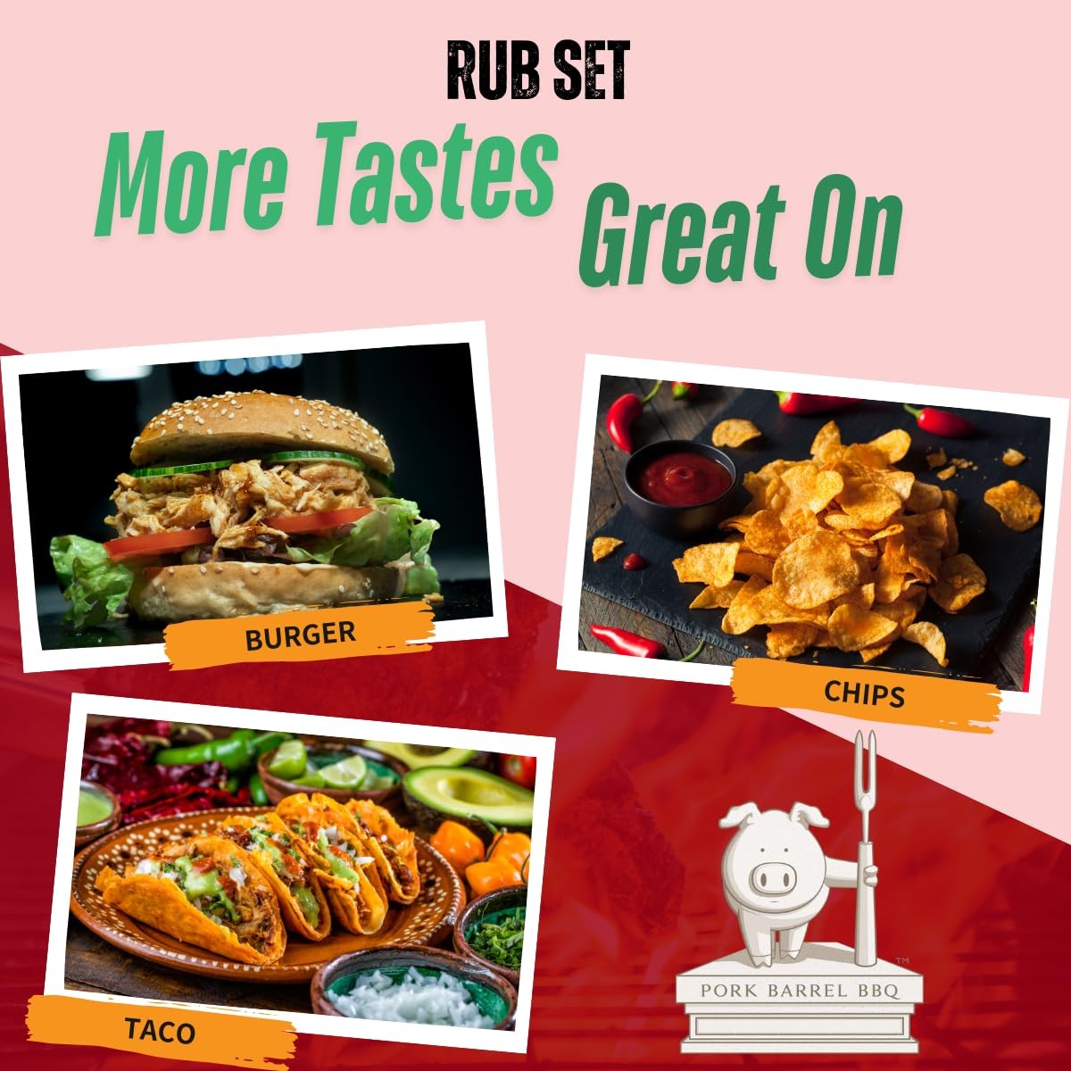 Ultimate Grilling Gift Set BBQ Seasoning Rubs for Men Steak Chicken Veggie