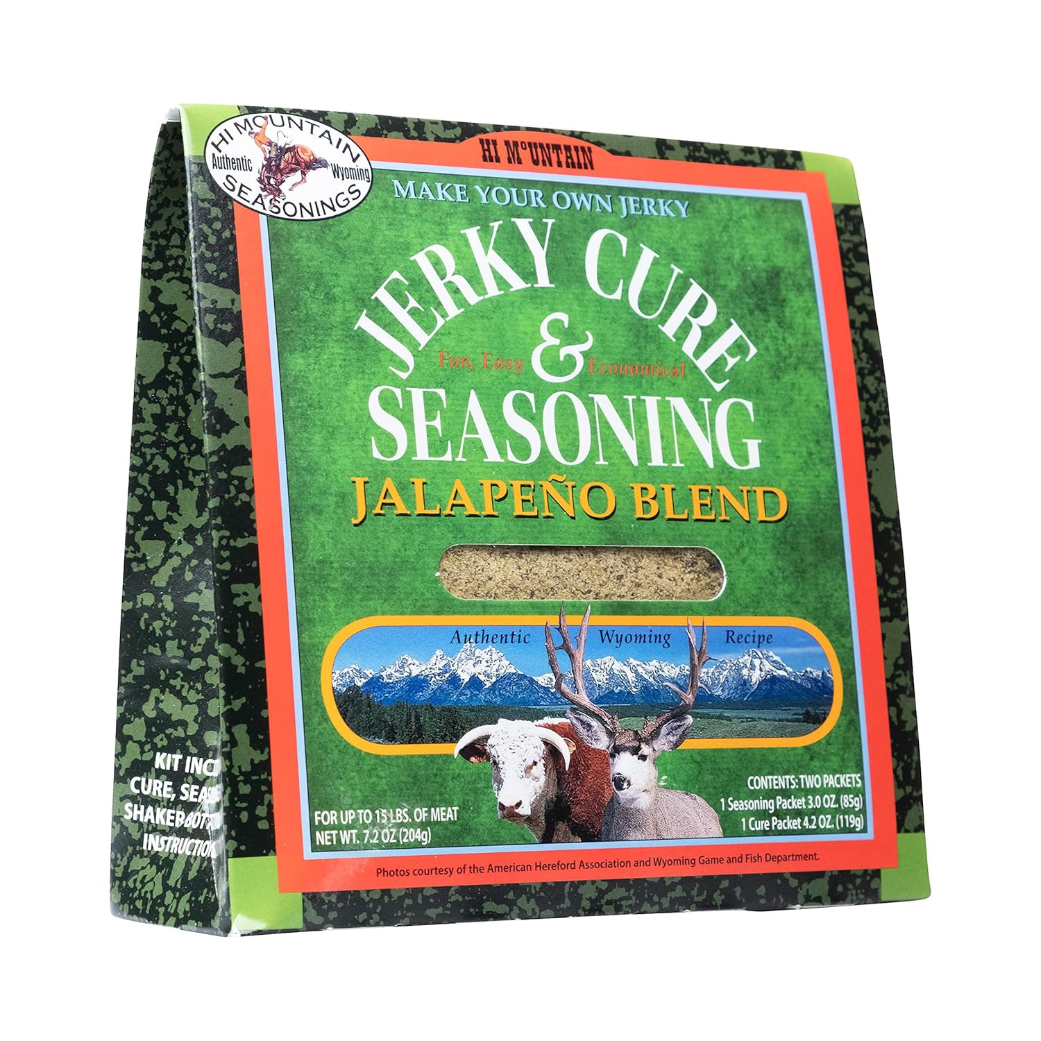 Jerky Seasoning and Cure Kit | JALAPENO BLEND | Beef Jerky Seasoning | Perfect f