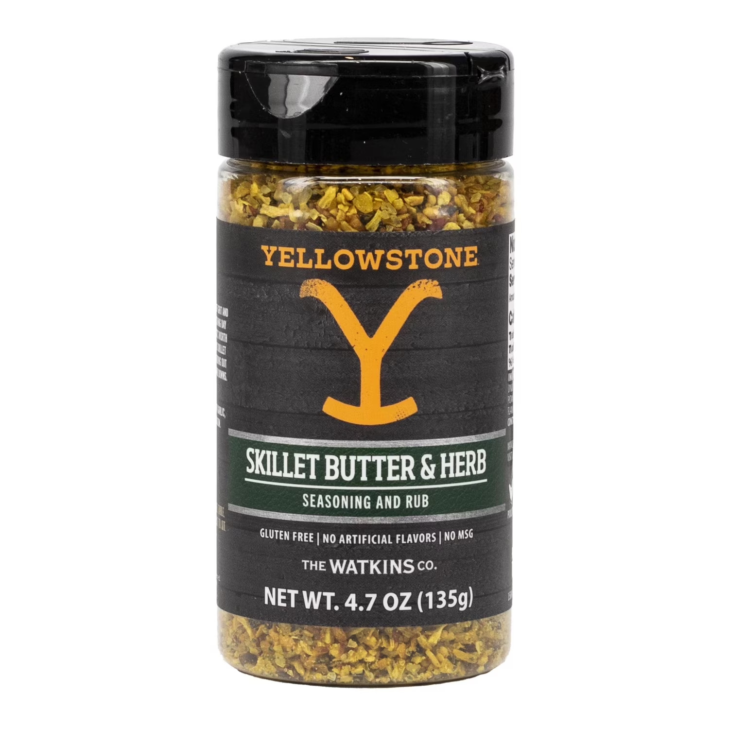 Yellowstone Skillet Butter Herb seasoning and Rub 4.7oz Gluten Free…