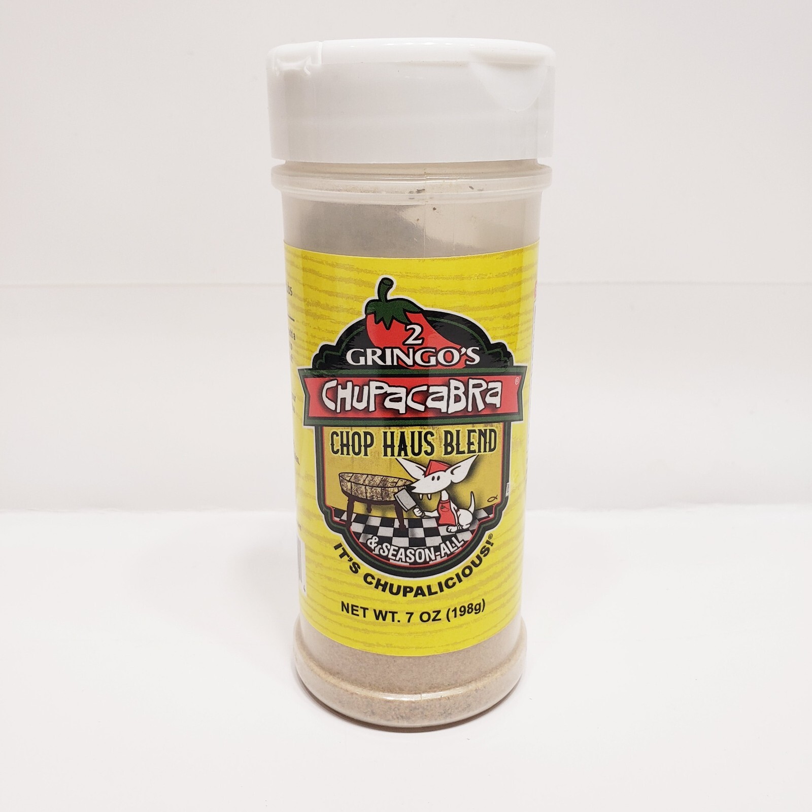 2 Gringos Chupacabra Chop Haus Blend 7oz Rub and Season-All, It’s Chupalicious !