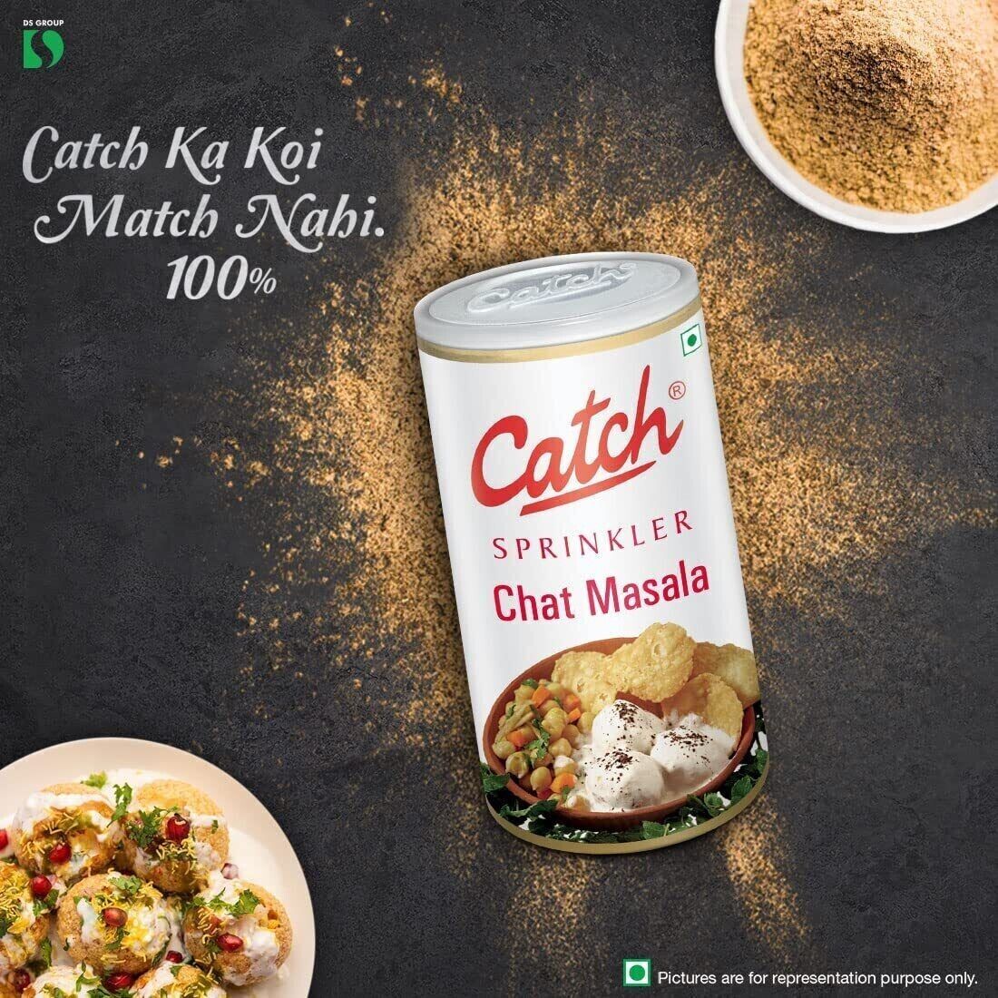 Catch Sprinkles Chat Masala, 100g Easy to Store – Tabel top dispenser.