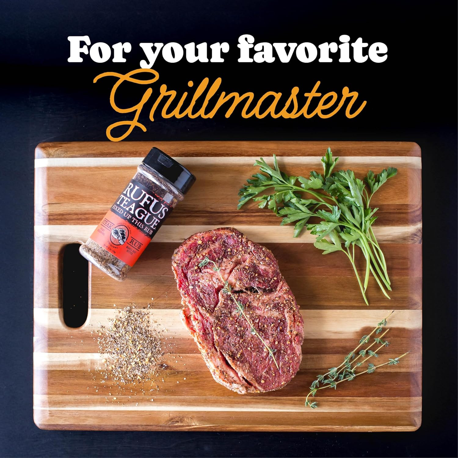 Steak Rub, Premium Barbecue Seasoning & Dry Rub for Smoking and Grilling, Award-