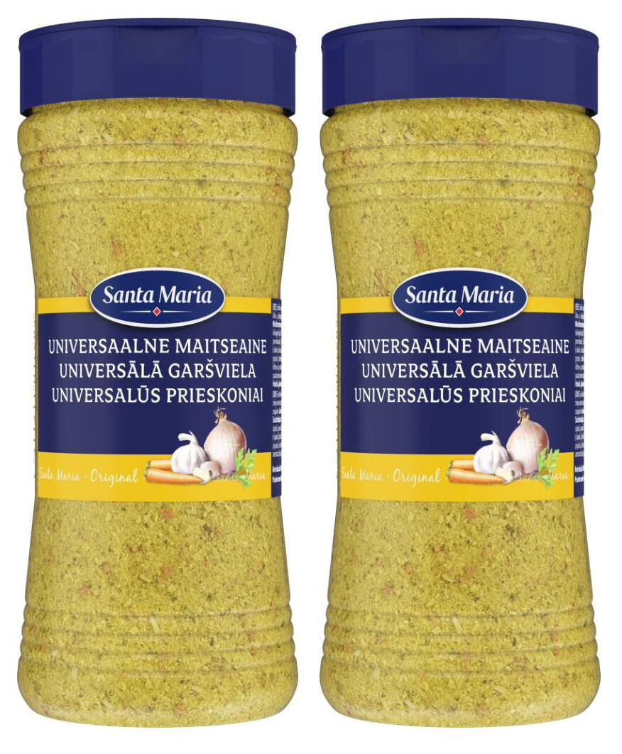 2 SANTA MARIA Universal Seasoning for Red Meat Chicken Fish & Vegetables 350g