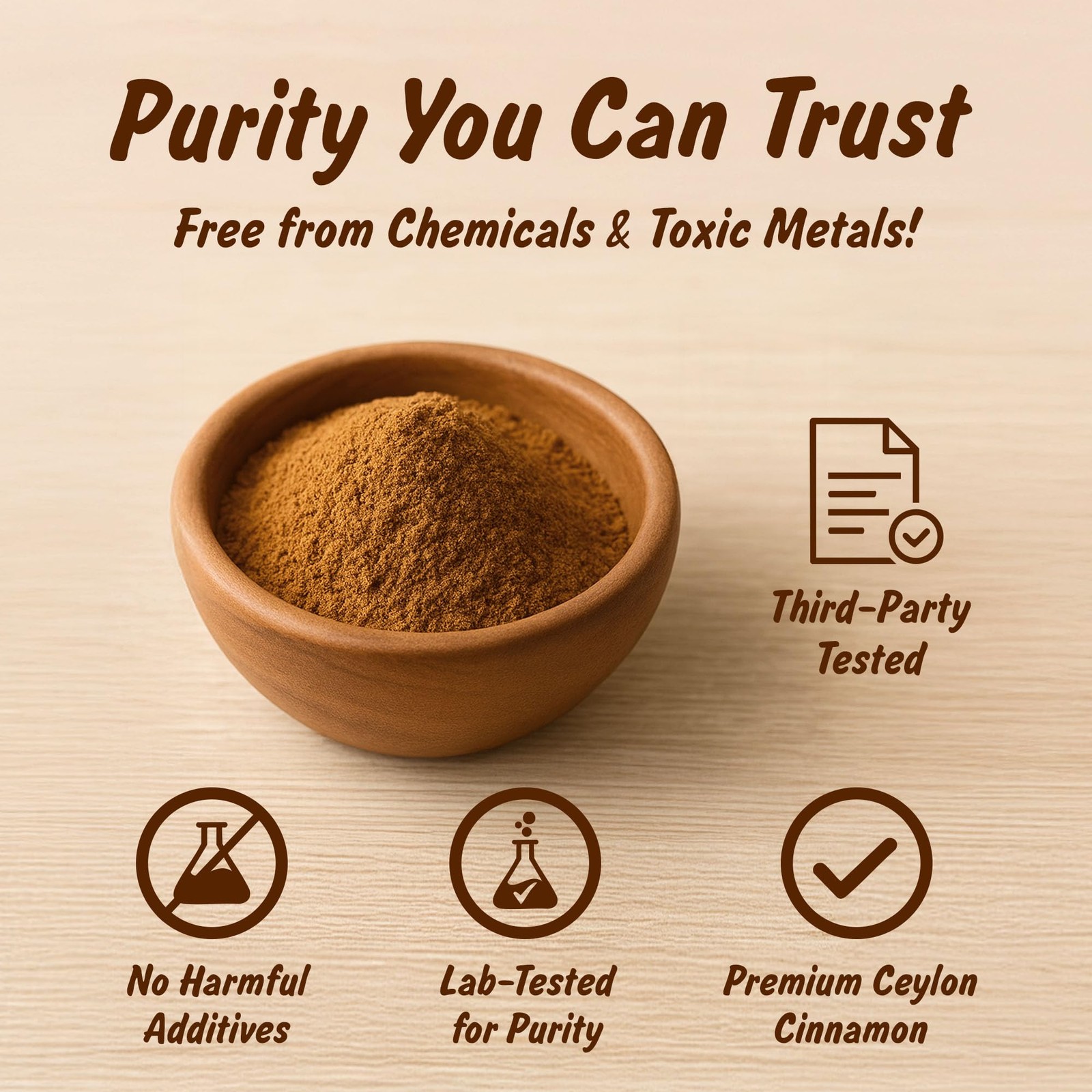 Spice Profile USDA Organic Ceylon Cinnamon Powder, Lab Tested for Heavy Metal…