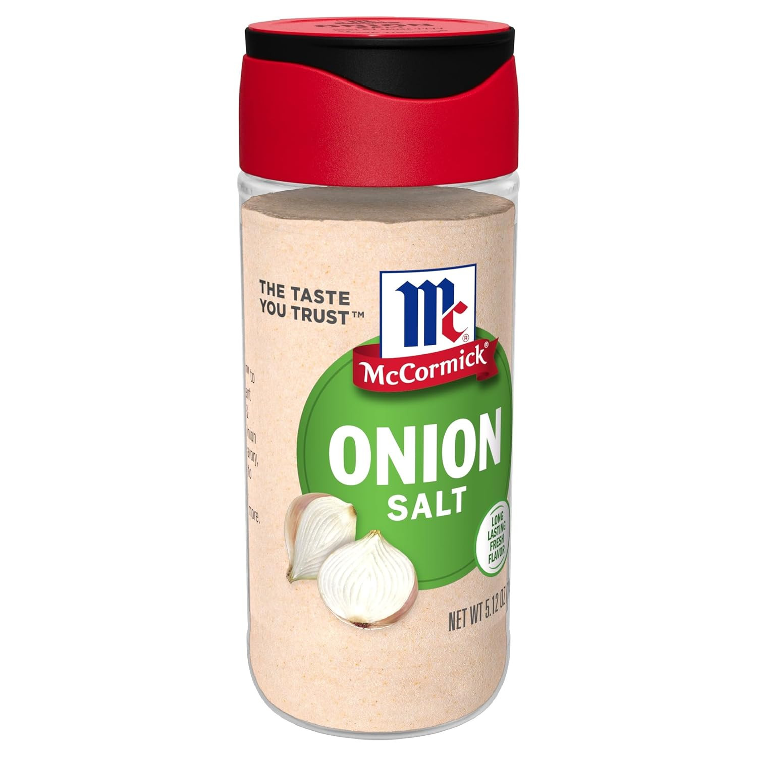 Mccormick Onion Salt 5.12oz Savory Onion Flavor Seasoning Blend for Cooking