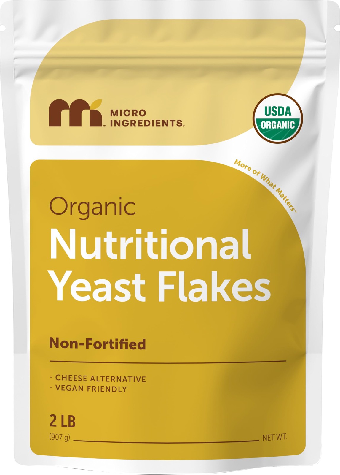 Micro Ingredients Organic Non-Fortified Nutritional 32 Ounce (Pack of 1)