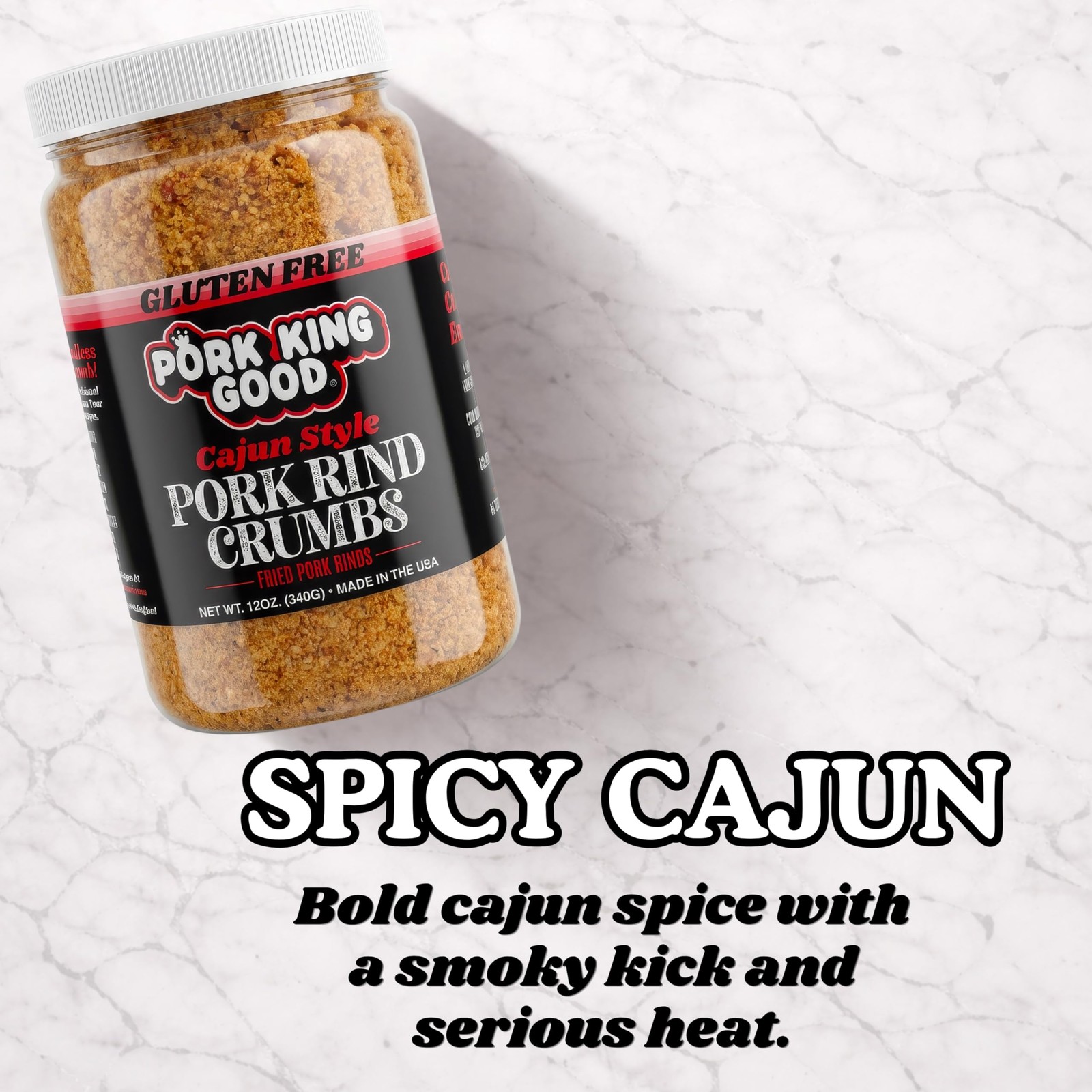 Pork Rind Breadcrumbs 2 Pack Keto Friendly, Paleo, GlutenFree, Sugar Free, …
