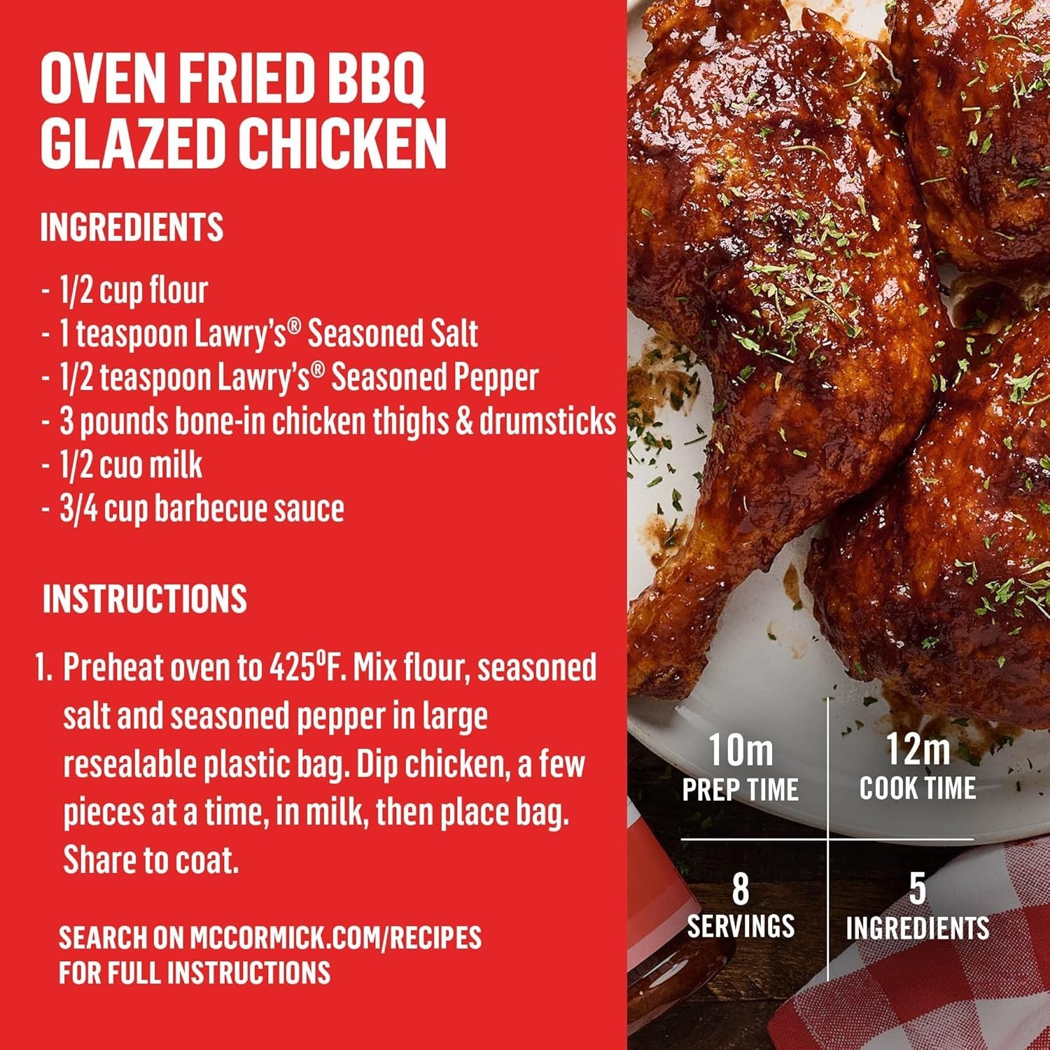Versatile 8 oz Lawry’s Seasoned Salt – Signature Blend of Bold Herbs and Spices