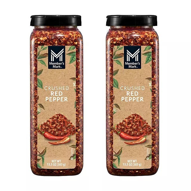Pack Of 2 Member’s Mark Crushed Red Pepper, 13.5 oz. FREE SHIPPING