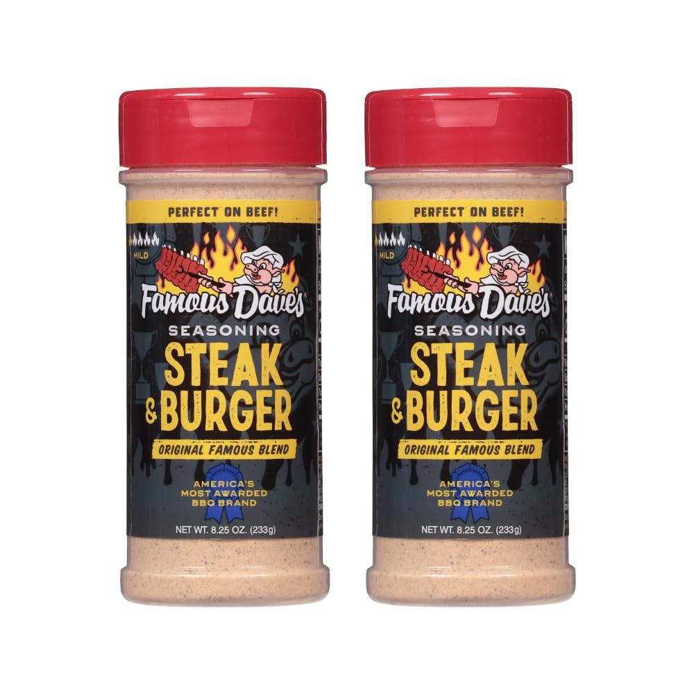 – 2 pck, Steak & Burger Seasoning (16.50 oz.)