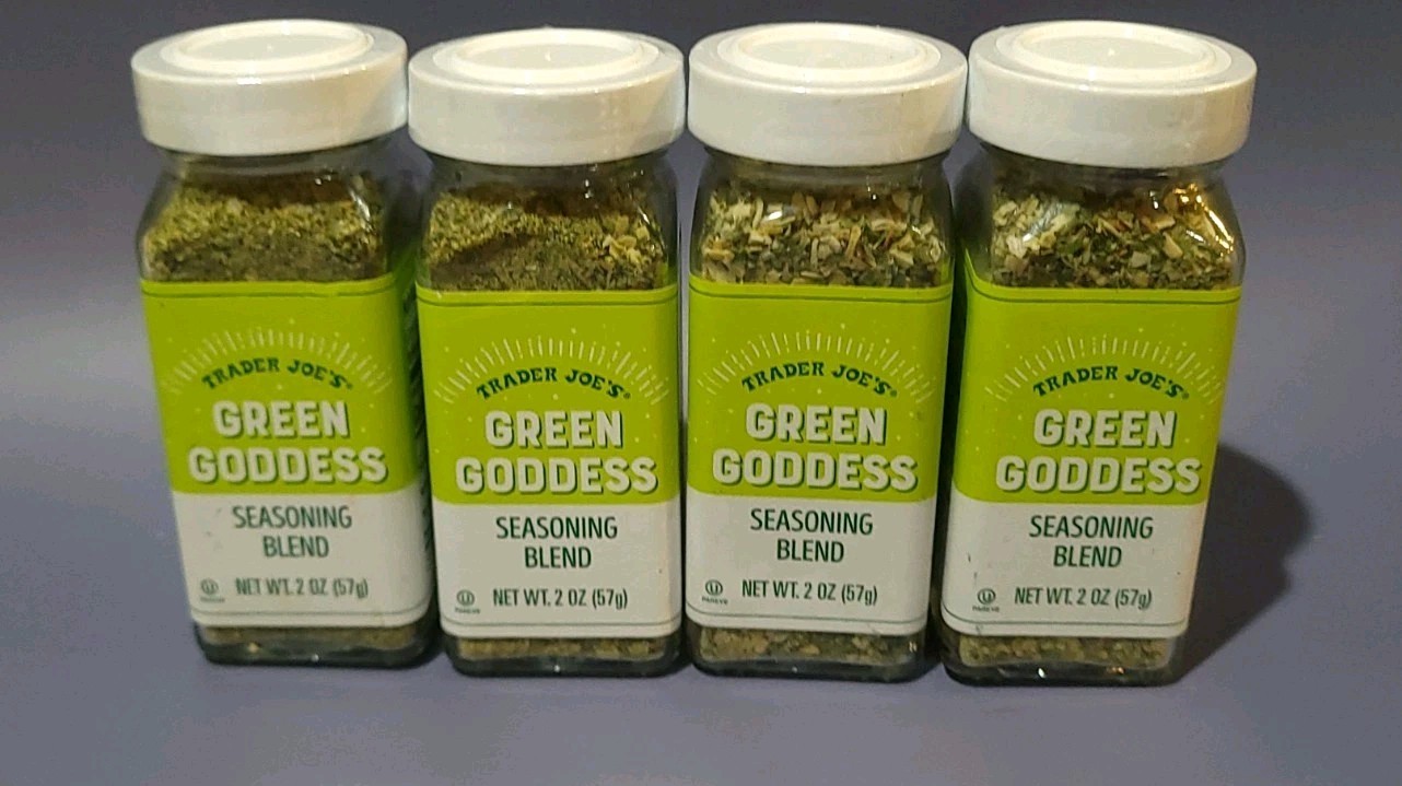 4 X Trader Joe’s Green Goddess Seasoning Blend 2oz each Spice Mix