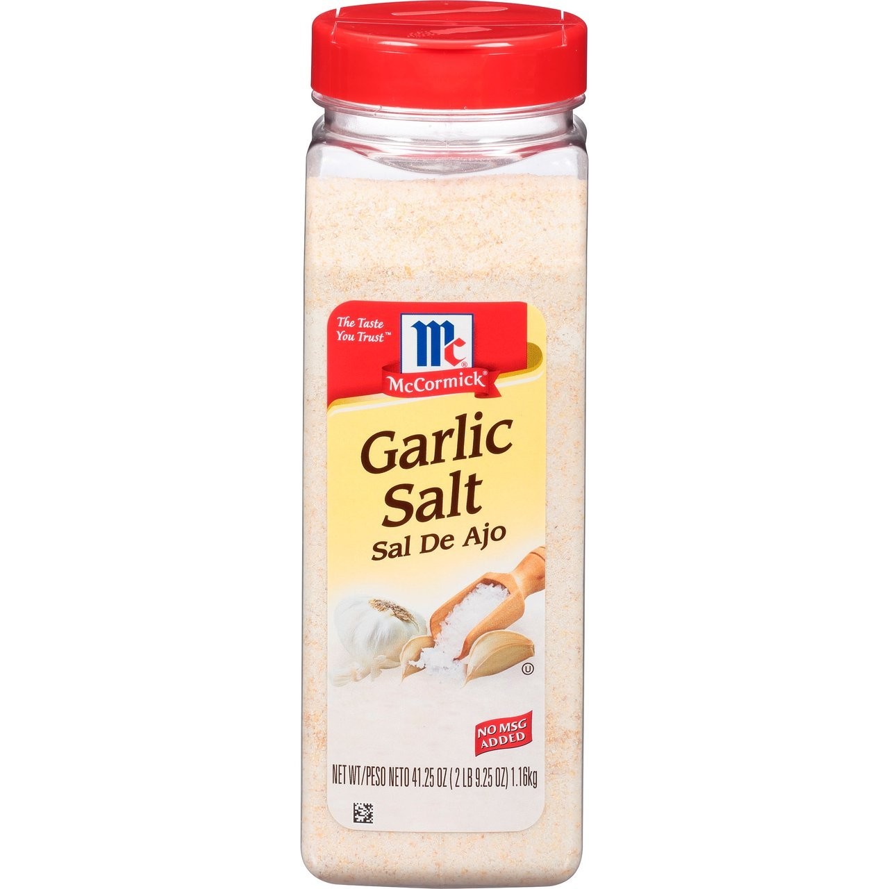 Bulk McCormick Garlic Salt – 41.25 oz Shaker for Convenient Cooking Solutions