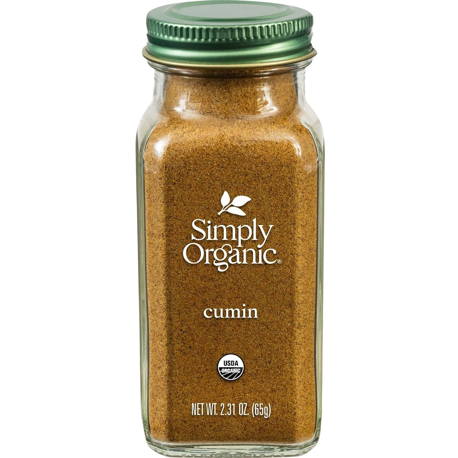 Organic Ground Cumin, 2.31 oz Glass Jar – Rich Earthy Flavor, Kosher