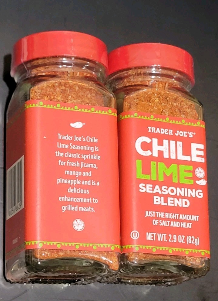 2 x Trader Joe’s Chile Lime Seasoning Blend Spice 2.9 oz NEW SEALED