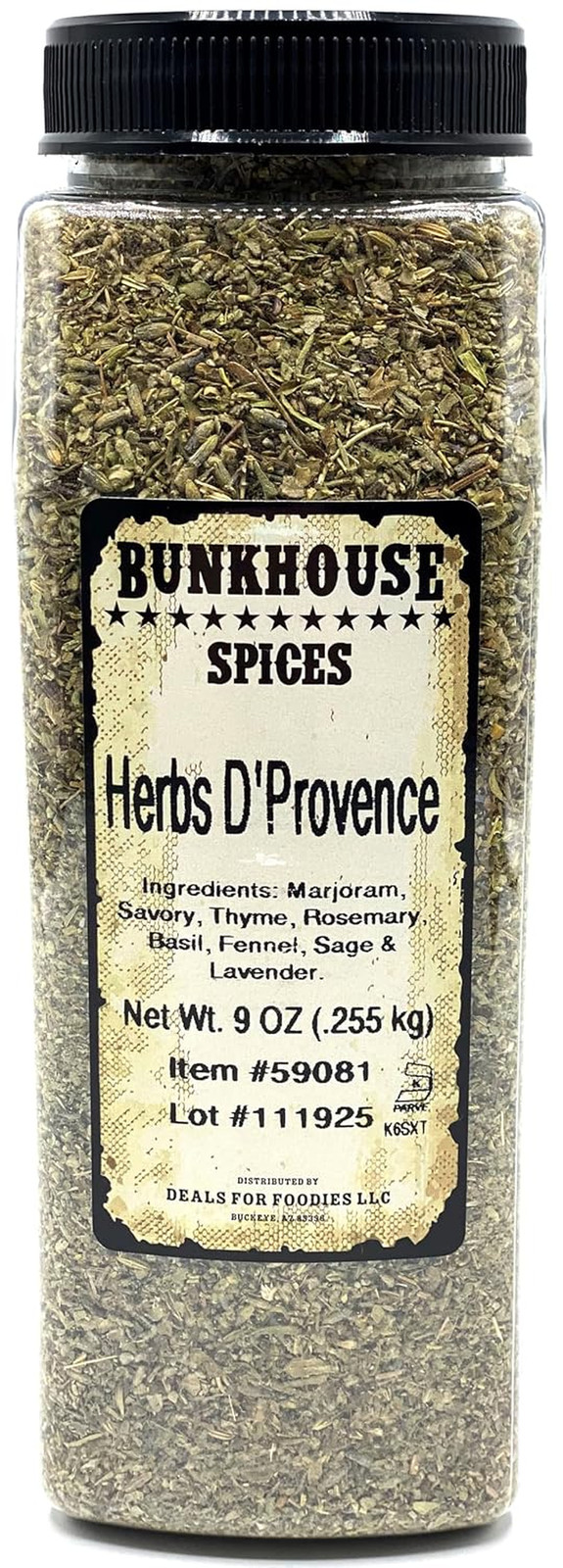 Premium Herbes De Provence French Seasoning Blend with Lavender, 9 Ounce Herbs S