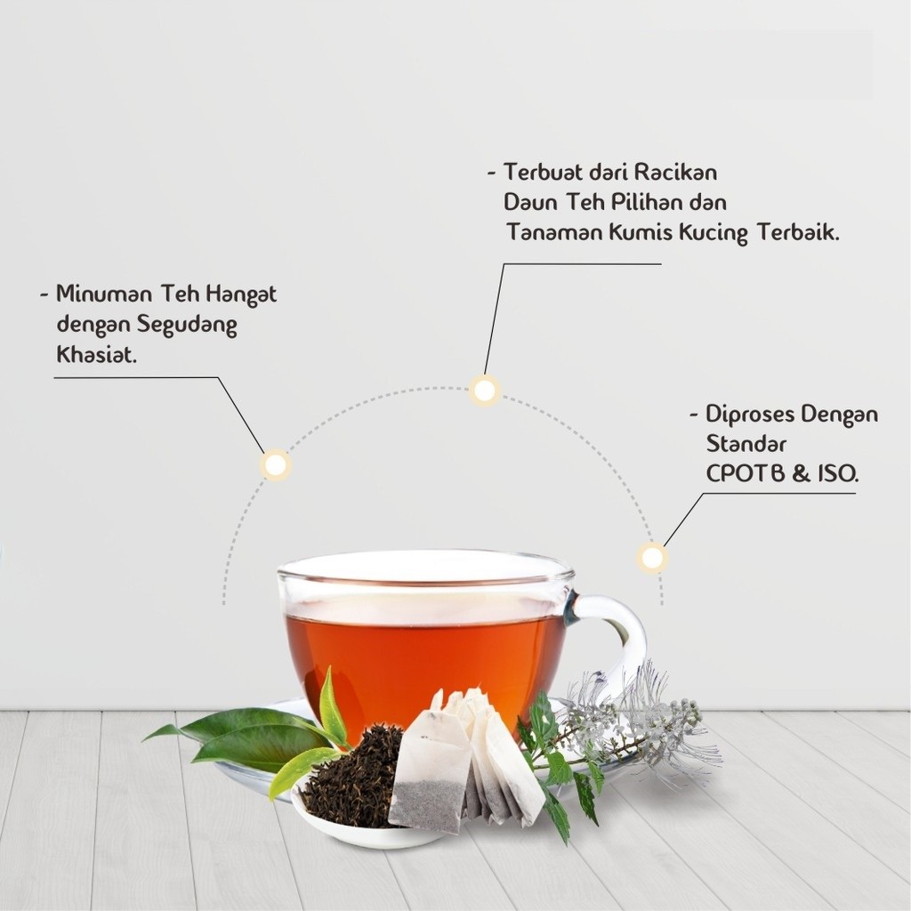 Tazakka Noni (Mengkudu) Herbal Tea Bags 20ct (40g) | Botanical Brew Ritual