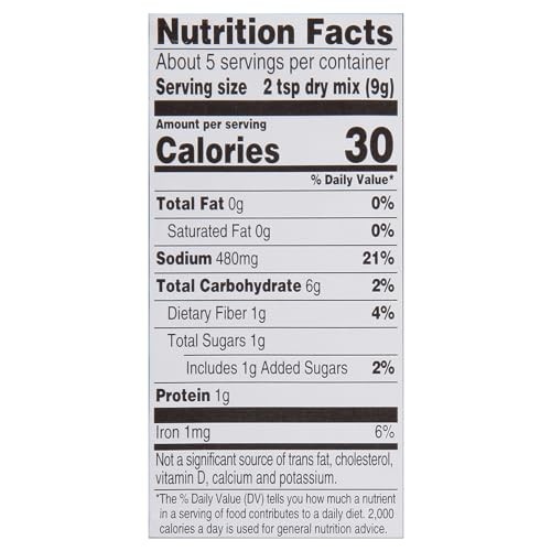 Durkee Chili Seasoning Mix, 1.75 Ounce Packets, Pack of 12, Spice Blend