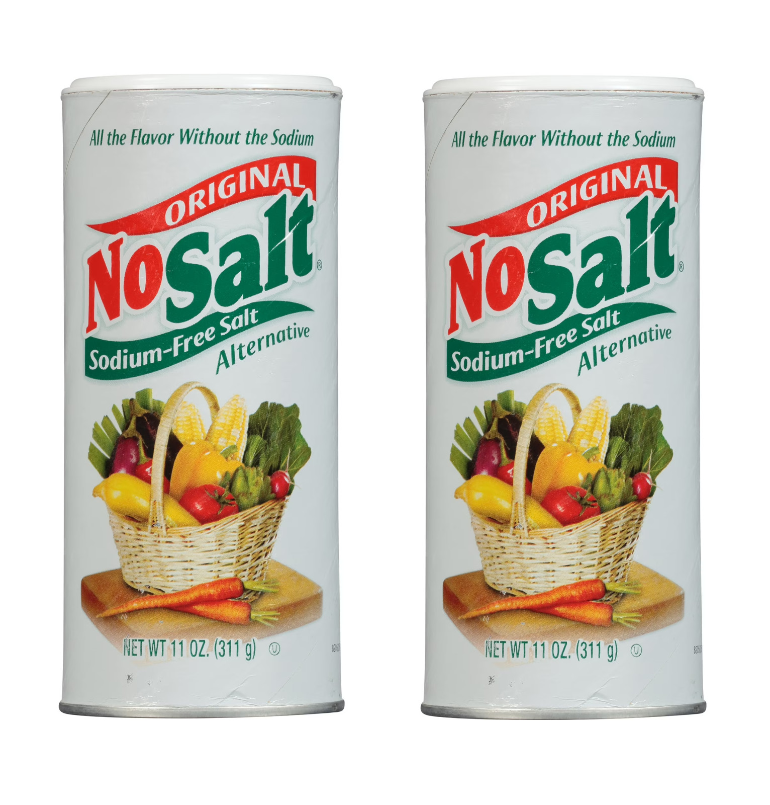 NoSalt Sodium-Free Salt Alternative, 11 Oz (Pack of 2)