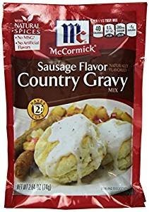 Country Gravy Mix, Sausage Flavor, 2.64 ozPack of 5