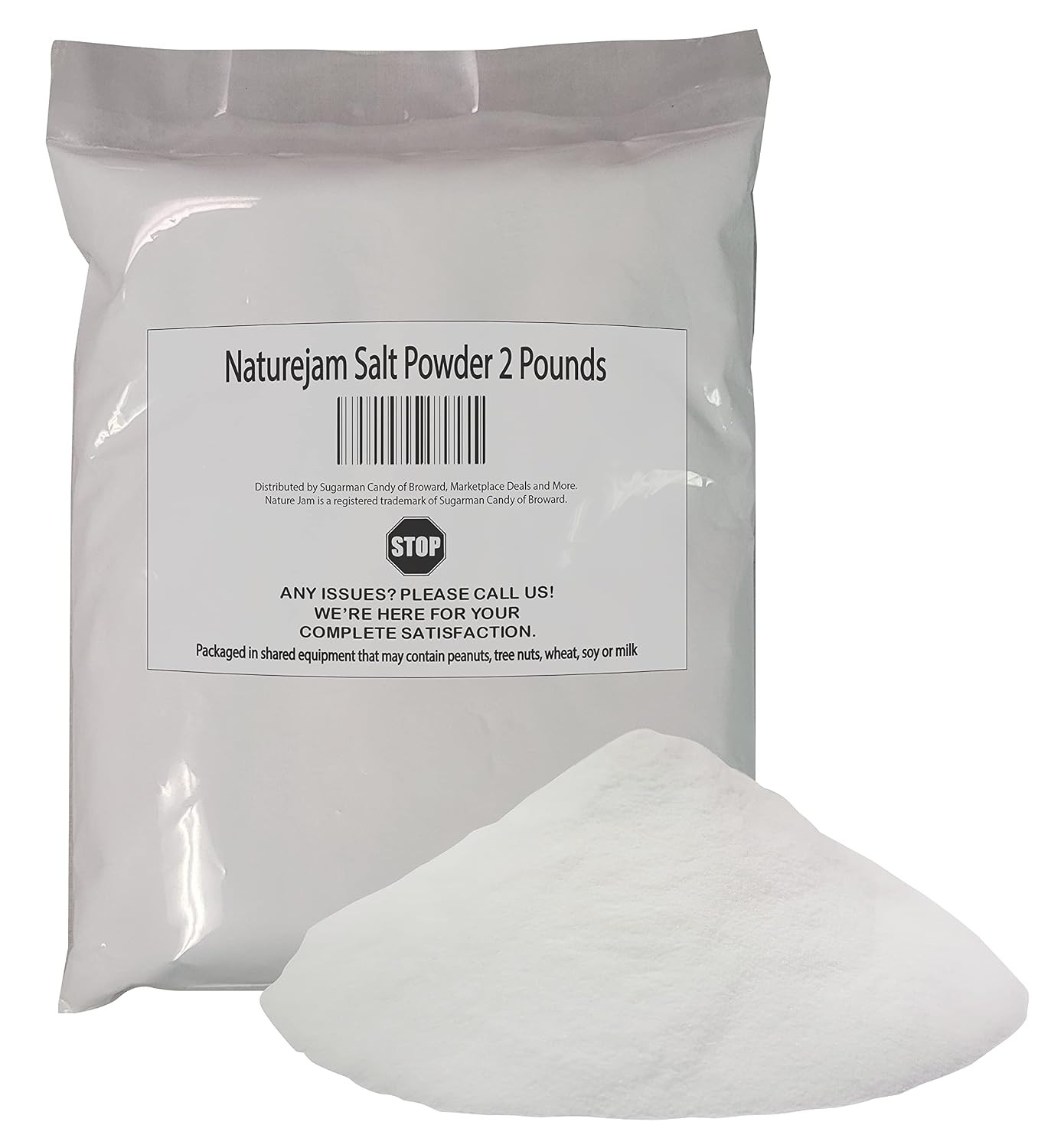Naturejam Salt Powder 2 Pounds-Aka Flour Salt for Popcorn