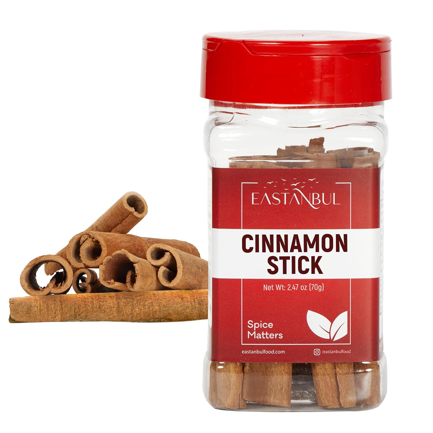 Cinnamon Sticks, 2.47Oz, Cinnamon Sticks Whole, AKA Canela En Rama, Cinamon Saig