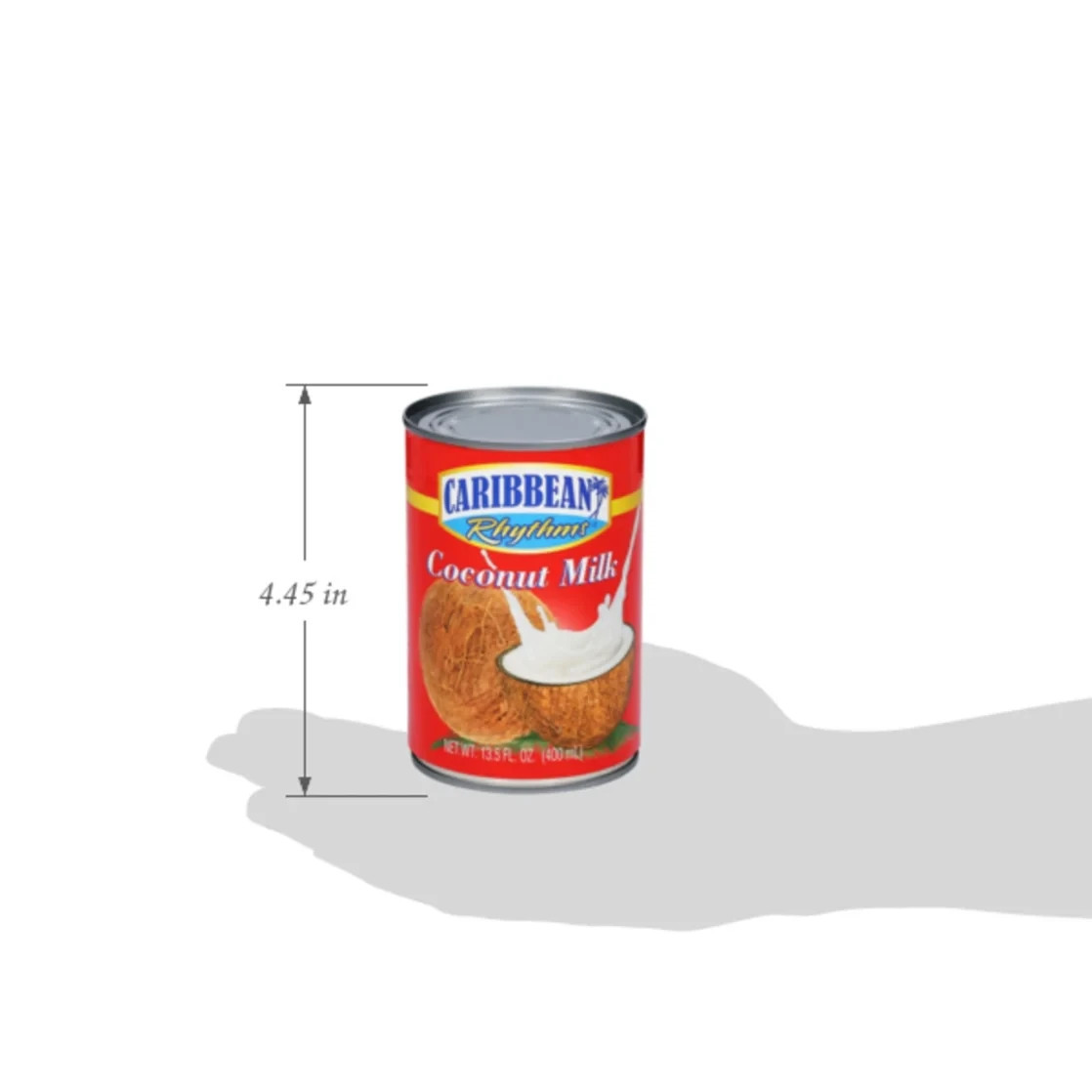 4 Pack Caribbean Rhythms Coconut Milk 13.5 oz Cans Creamy Coconut Cooking Milk