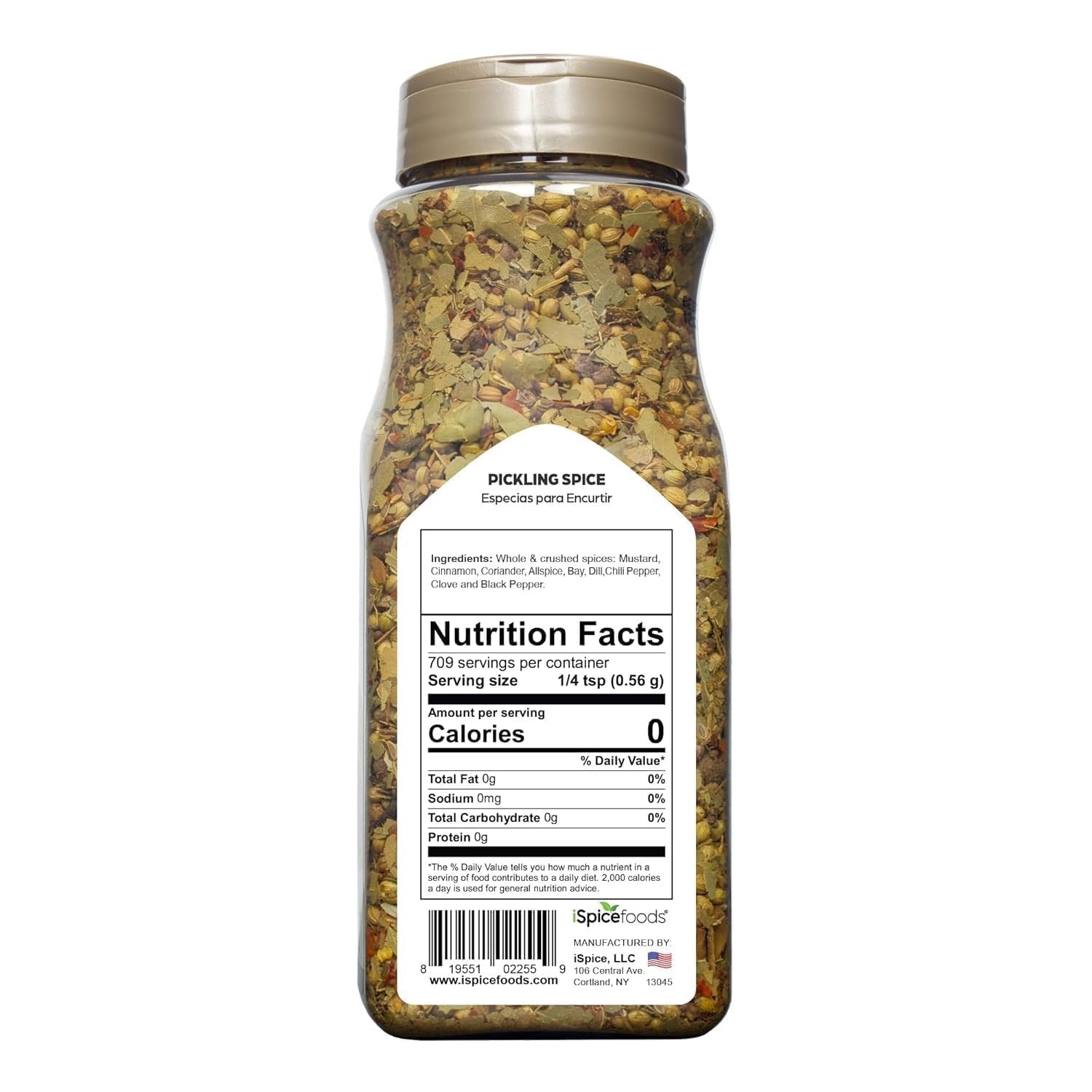 iSpice TANGY PICKLING SPICE | Pickling Seasoning | 14 Ounce (Pack of 1)
