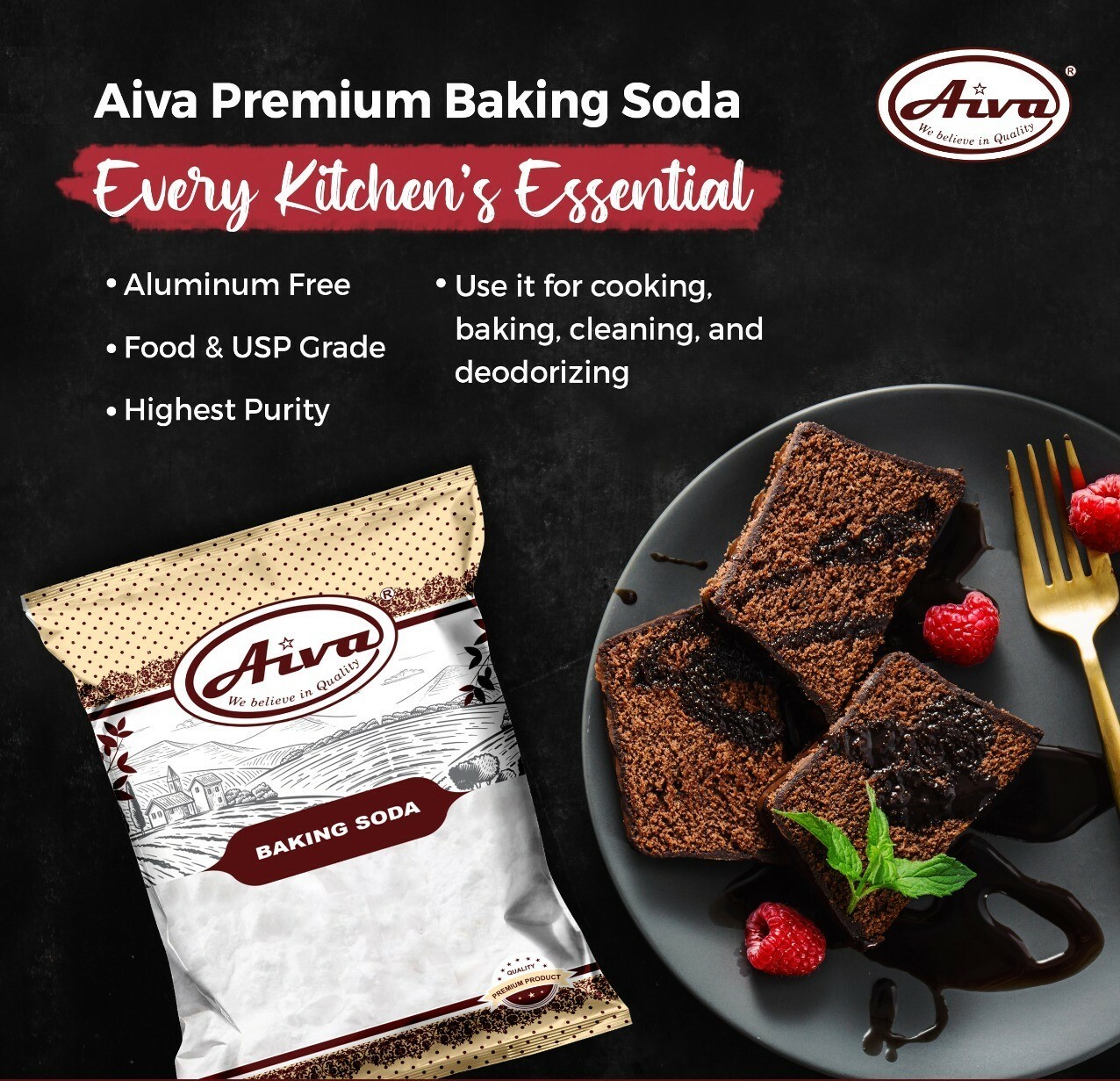 Aiva Baking Soda 5 LB