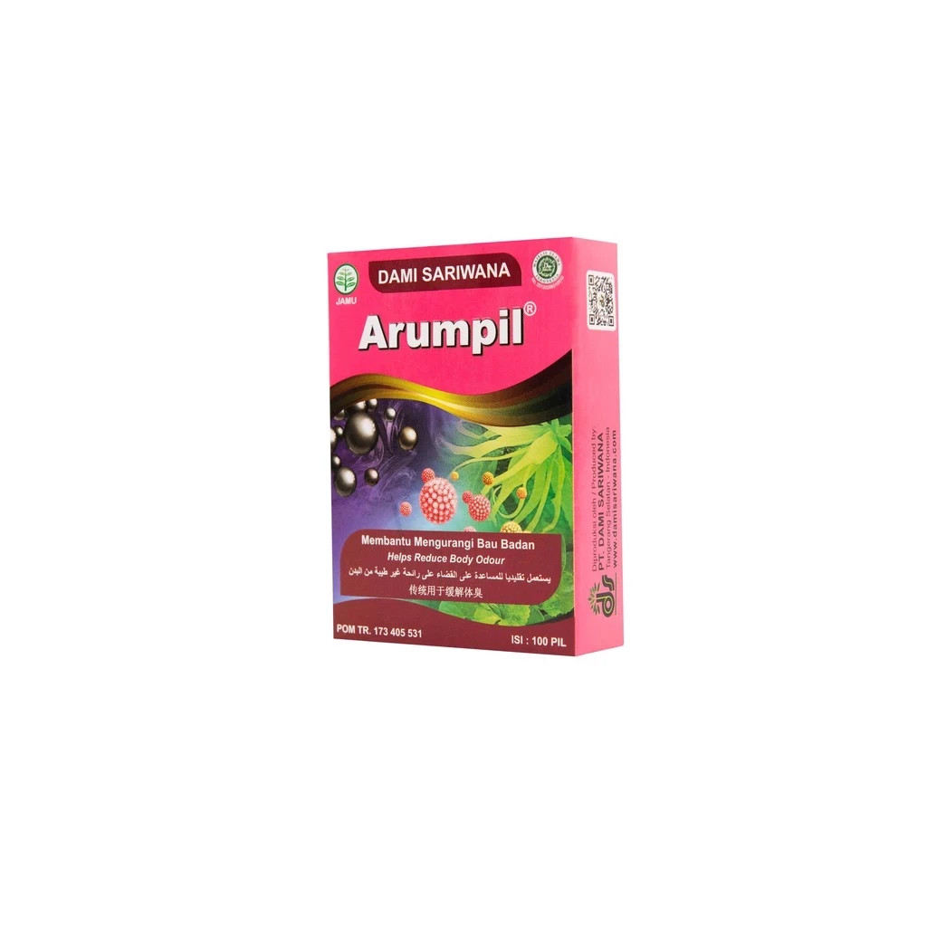 3x ARUMPIL 100 Pills Natural Organic Herbs Spices Fresh Pure Hygienic Premium