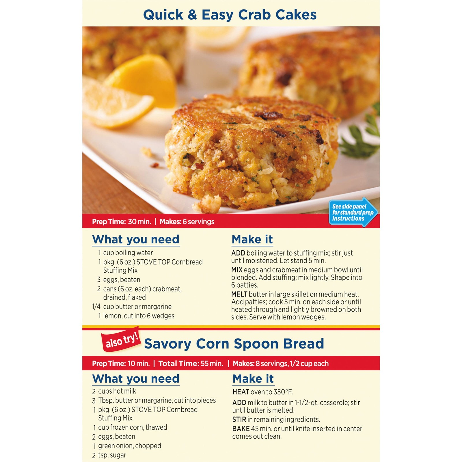 Stove Top Cornbread Stuffing Mix, 6 oz Box 6 Ounce (Pack of 1)