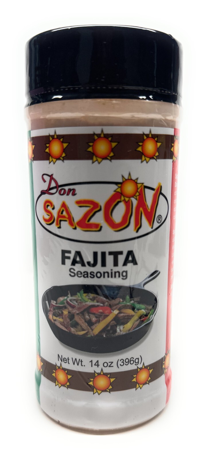 Don Sazon Fajita Seasoning 14oz | Authentic Latin Flavor | Perfect for Tacos