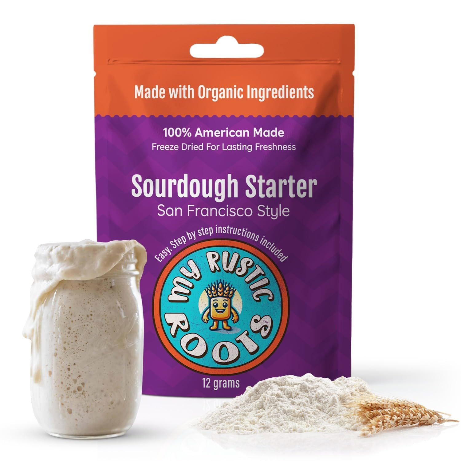 San Francisco Sourdough Starter Culture – All Natural & Organic Sourdough Bread