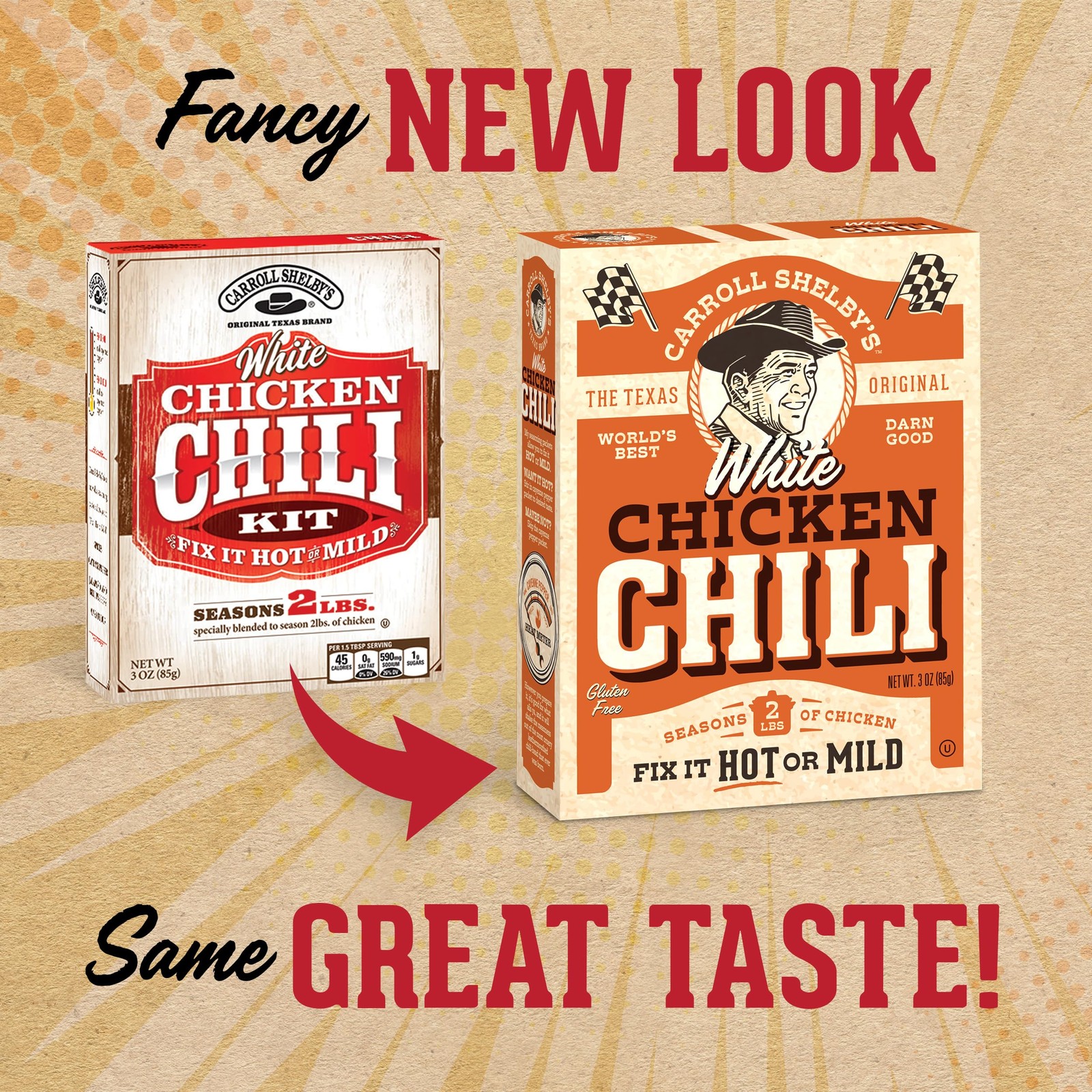 Carroll Shelby’s White Chicken Chili (Pack of 8)