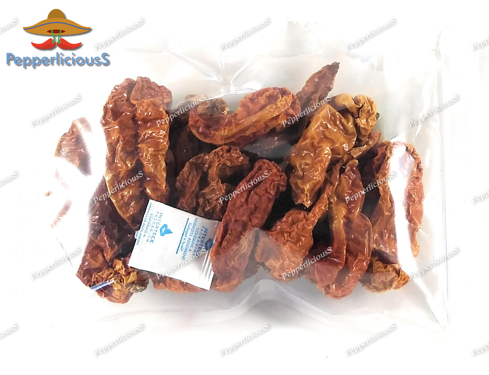 1/2oz (~15 pods) HABANERO – 2000 Worlds Hottest – Whole Dried Chile Pepper Pods