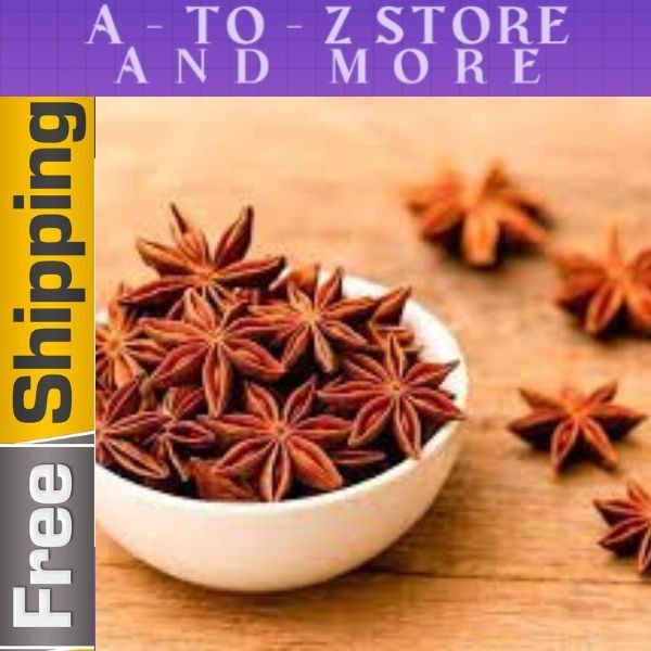 Organic Syrian Star Anise–Premium Quality Dried يانسون نجمي سوري مجفف