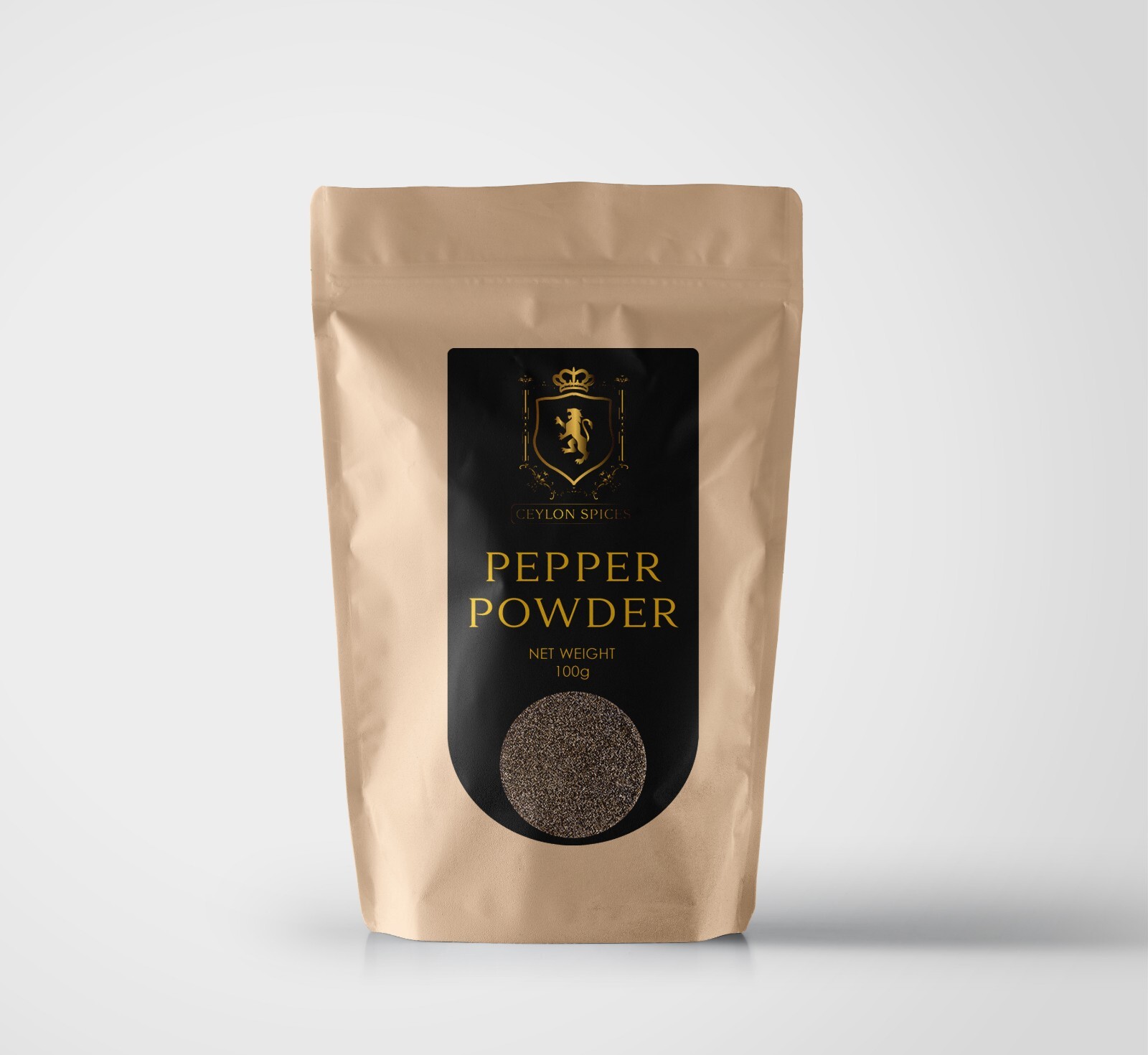 Black Pepper Fine Ground Powder 100,50,25g – East End Premium Quality Freeshippi