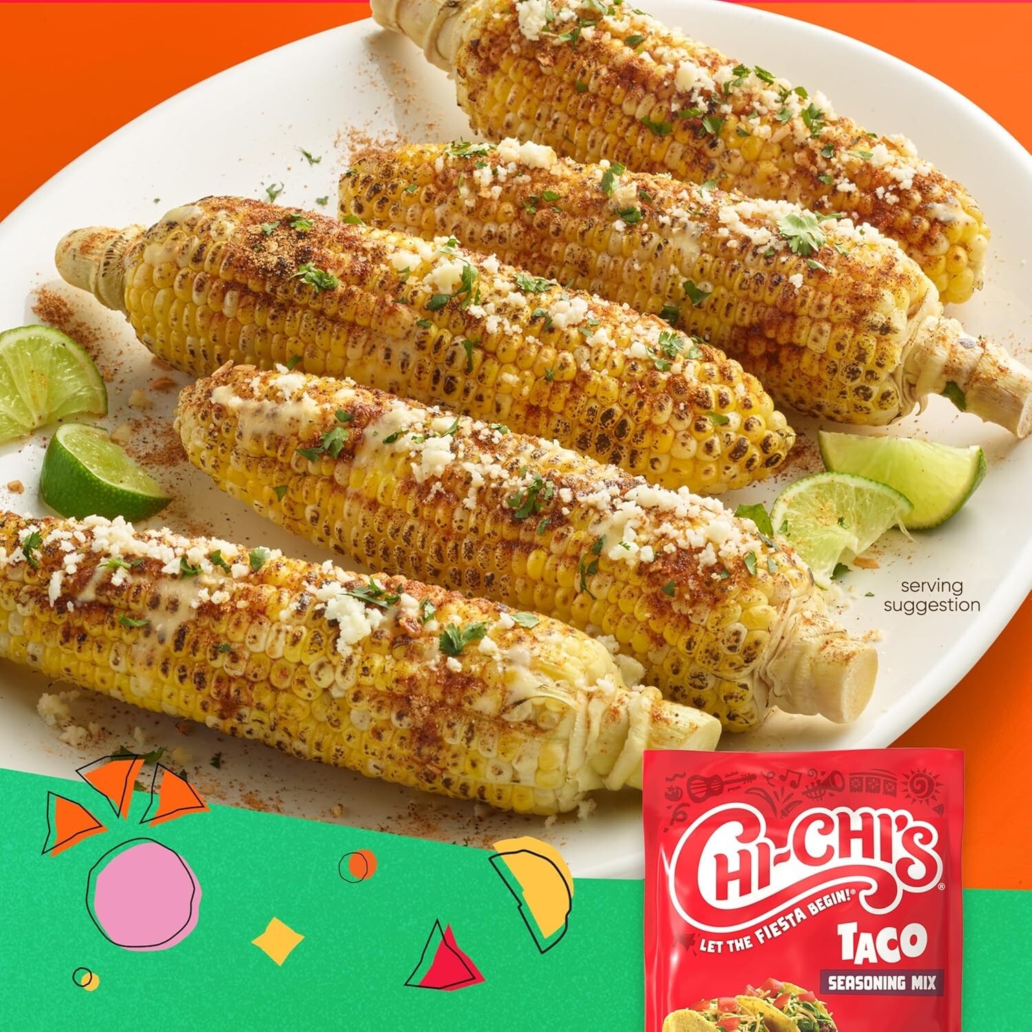 CHI-CHI’S Taco Seasoning Mix, 1.25-Ounce Pack of 24