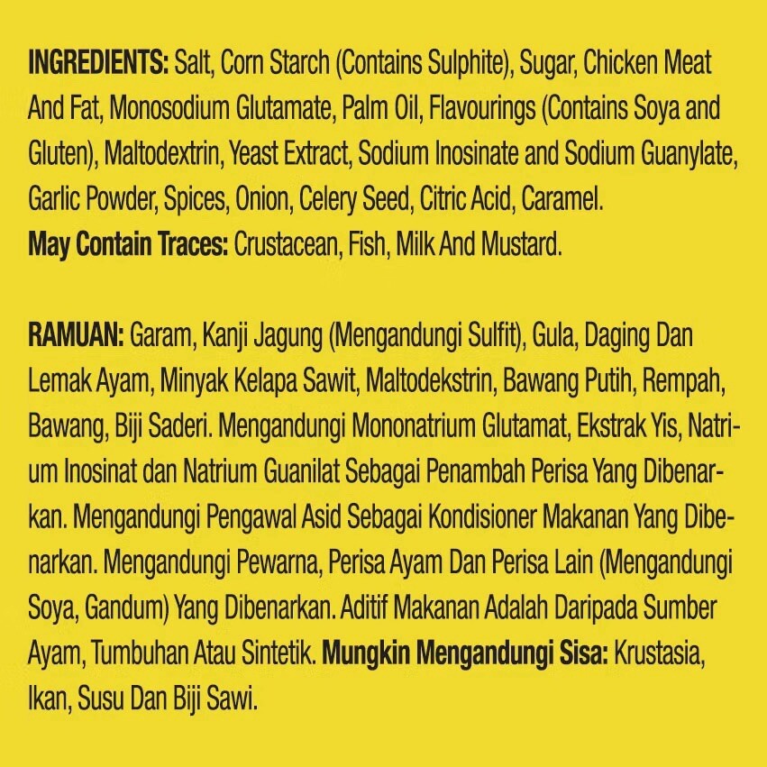 Maggi Chicken Stock Cube 60g from 1 Packs 6 Cubes MALAYSIAN FOOD
