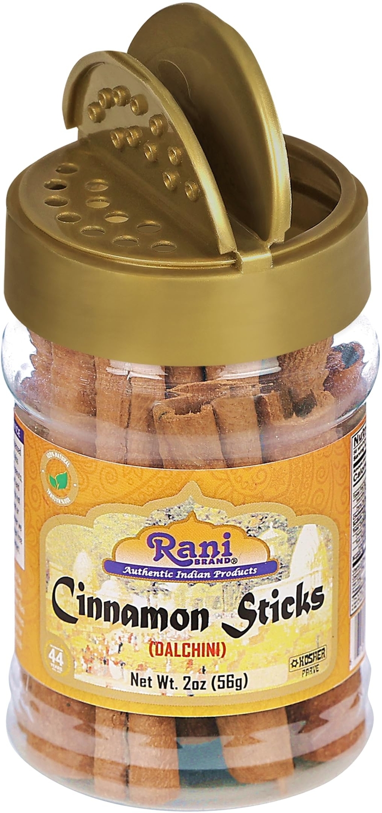 Rani Cinnamon Sticks 2oz (56g) PET Jar – 10-13 Sticks