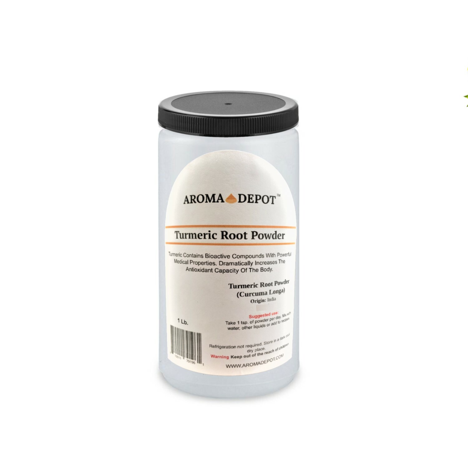 1lb Turmeric Root Powder Pure (Curcuma Longa) Libra Tumeric JAR 16 oz