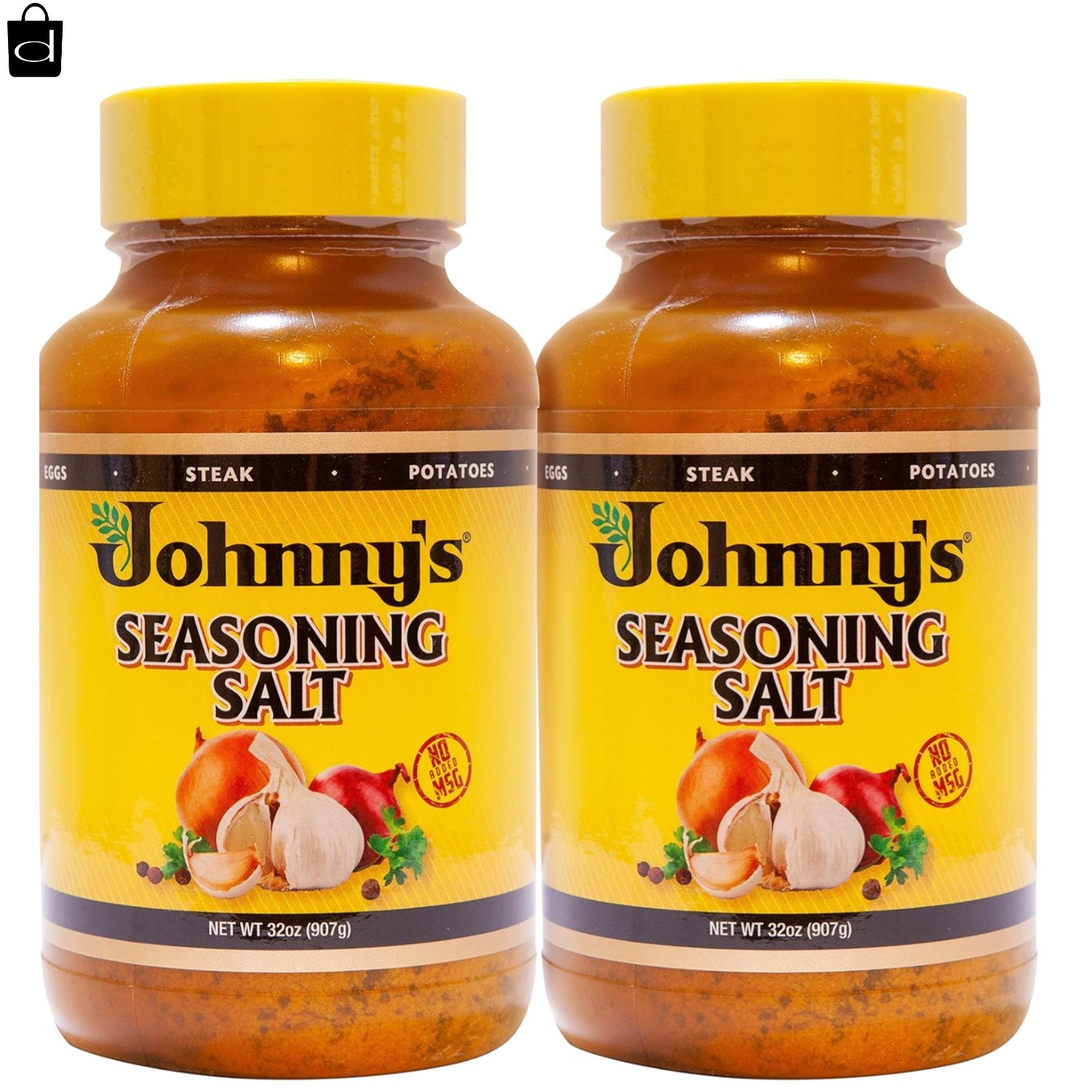 Johnny’s Seasoning Salt, 32 Oz (Pack Of 2)